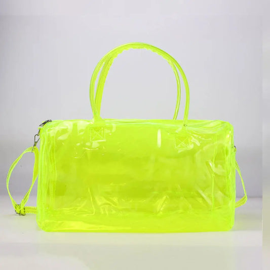 Transparent Jelly Duffel Bag
